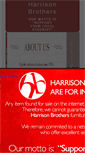 Mobile Screenshot of harrisonbrothers.co.uk